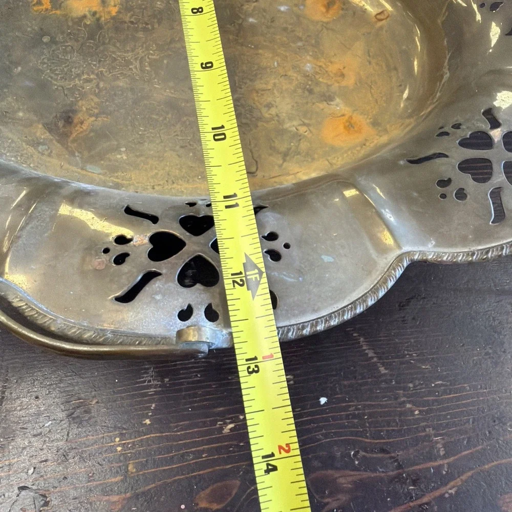 Brass Handle Fruit Bowl Andrea By Sadek